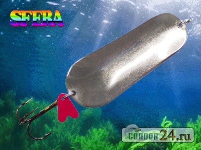 Блесна Sfera Gnom, цвет серебро
